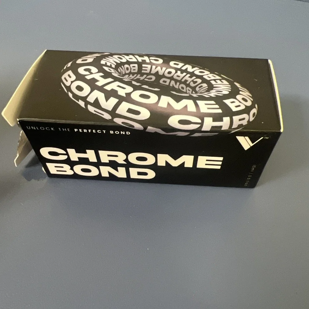 V Beauty Pure Chrome Bond UV/LED .5‎ Oz New In Open Box Nail Polish